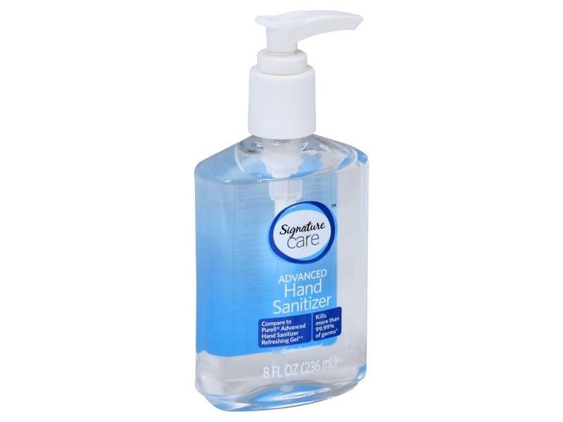 Signature Care Advanced Hand Sanitizer 8 Fl Oz Ingredients And