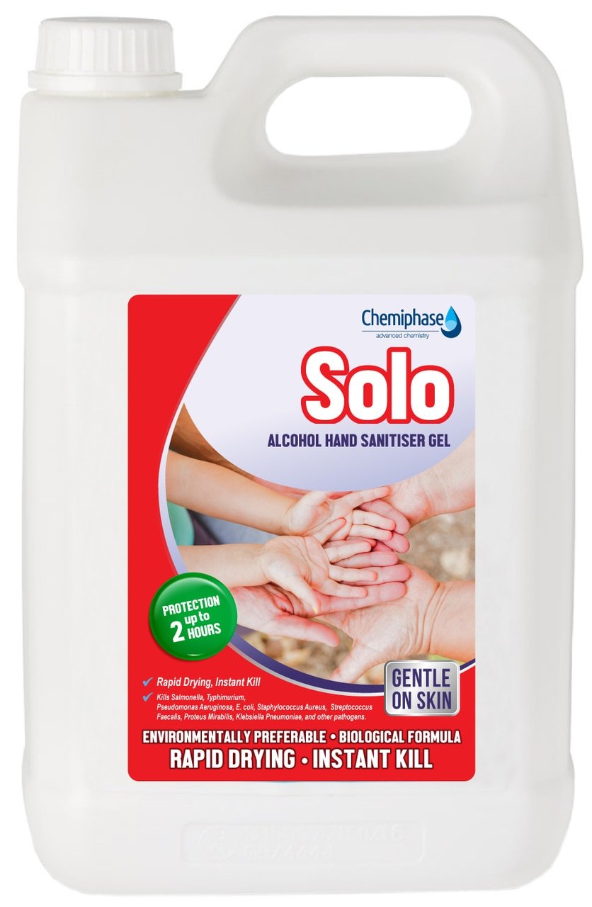 Solo Alcohol Hand Gel Alcohol Gel Antibacterial Hand Gel
