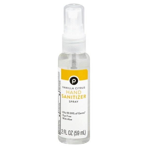 Publix Hand Sanitizer Vanilla Citrus Spray 2 Oz Instacart
