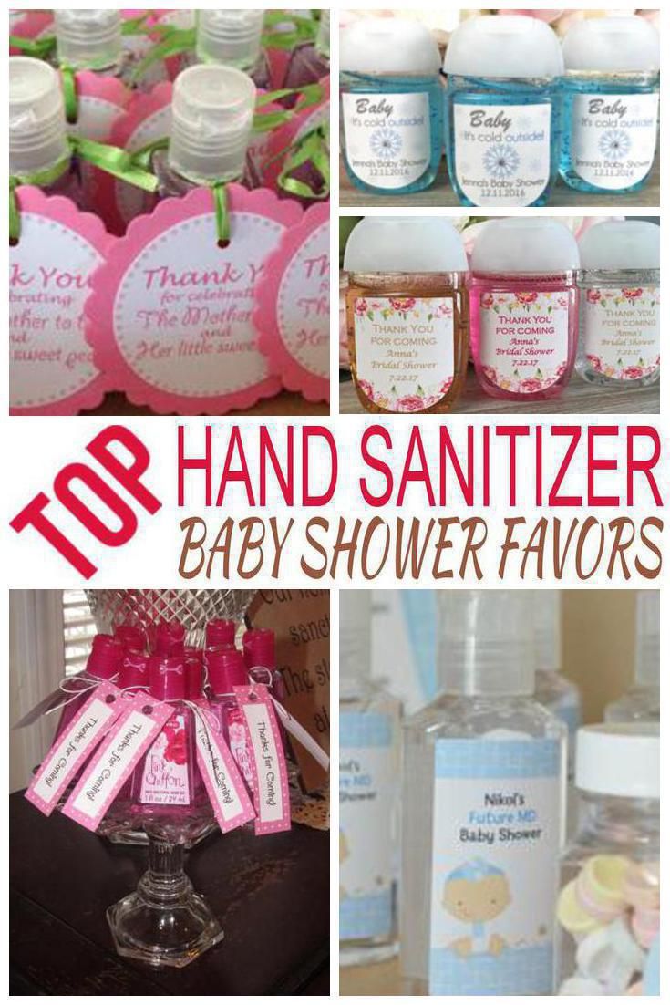 Hand Sanitizer Baby Shower Favors Cheap Baby Shower Favors Baby