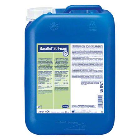 Bacillol 30 Foam Flachen Desinfektionsmittel 5 L Gunstig Online