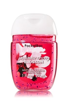 Japanese Cherry Blossom Pocketbac Sanitizing Hand Gel Bath