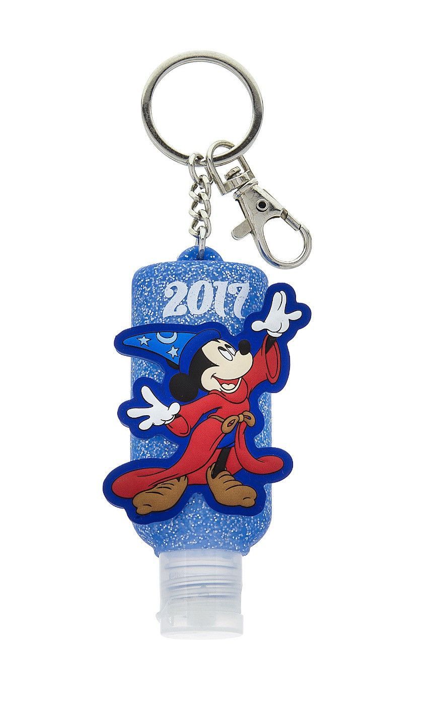 Disney Portable Hand Sanitizer With Mickey And Minnie Mouse Holder
