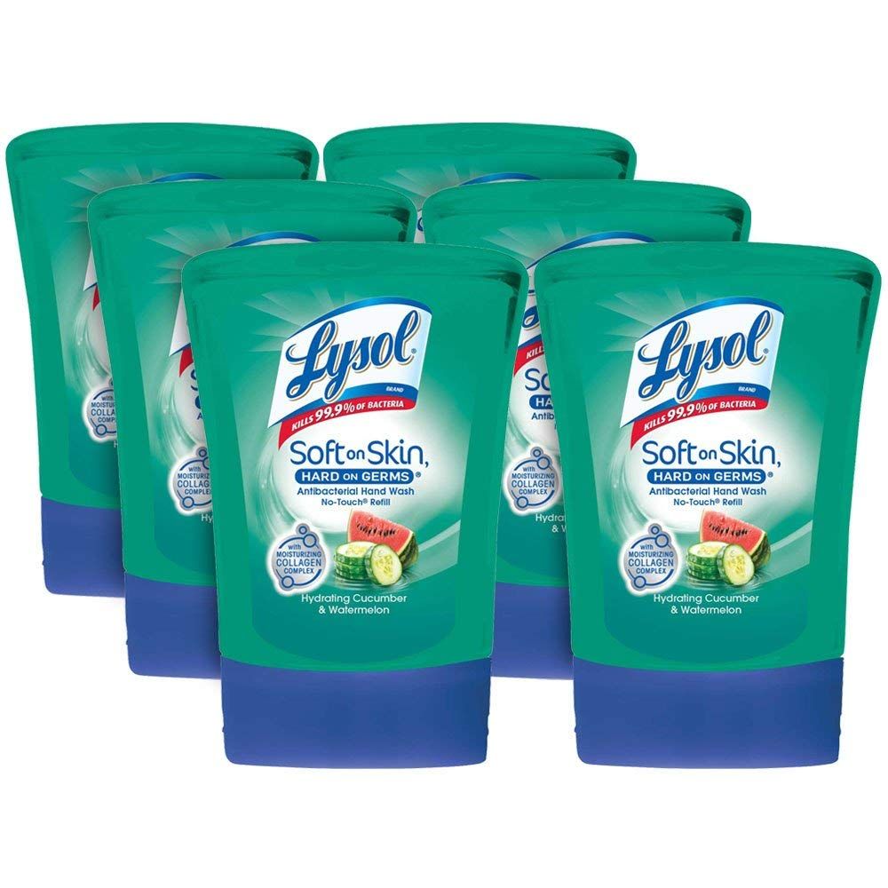 How To Refill Lysol No Touch Systems Homemade Cleaning Supplies