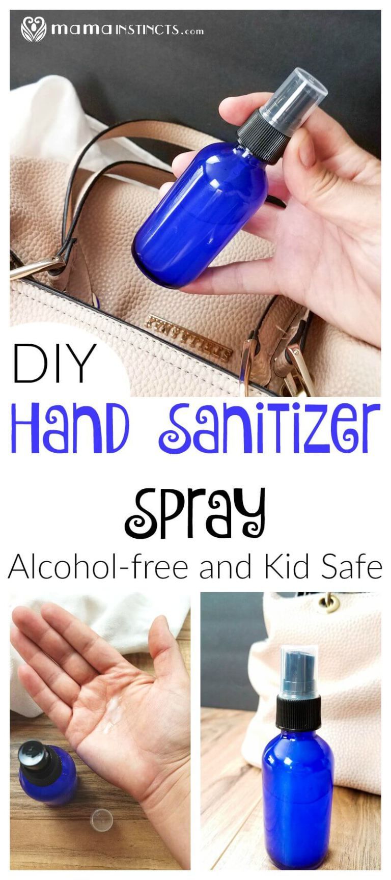 Homemade Hand Sanitizer Spray Kid Friendly Recipe Natural