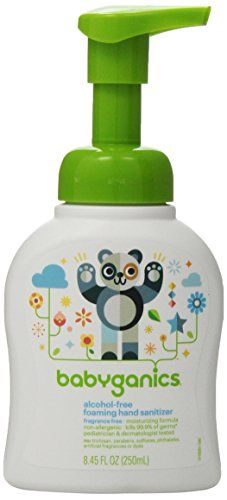 Babyganics Foaming Dish Bottle Soap Fragrance Free 16oz Safe